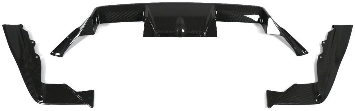 G87 M2 -3D Type Rear Diffuser – Bauteil
