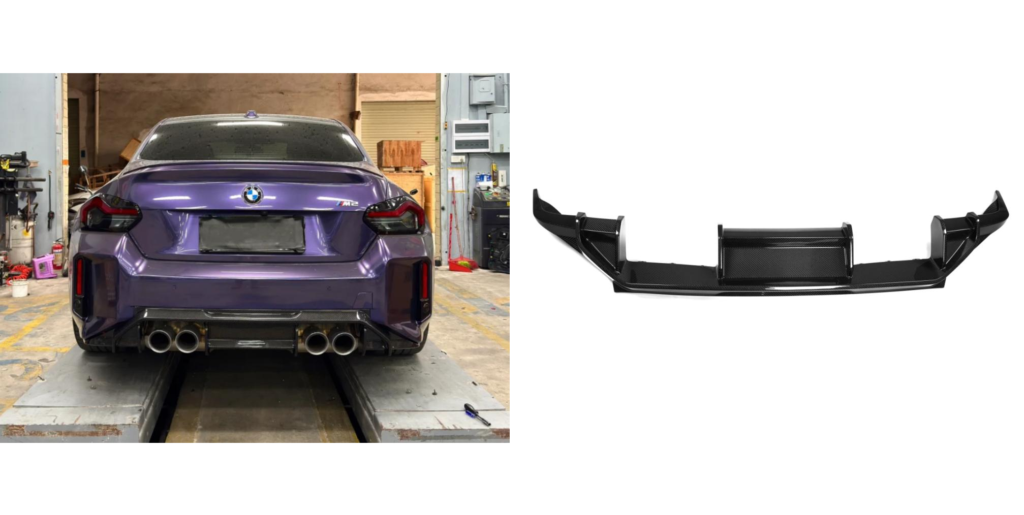 G87 M2 -ADV2 Type Rear Diffuser